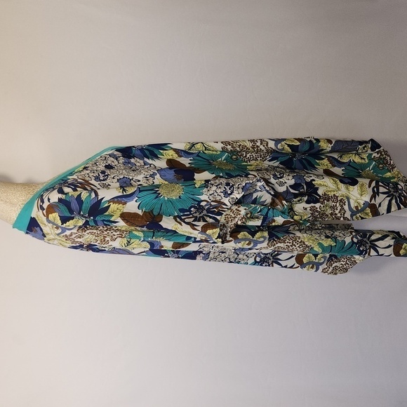 Do Everything In Love Women's Tropical Print Open Front Kimono Cardigan Beach - Picture 6 of 12